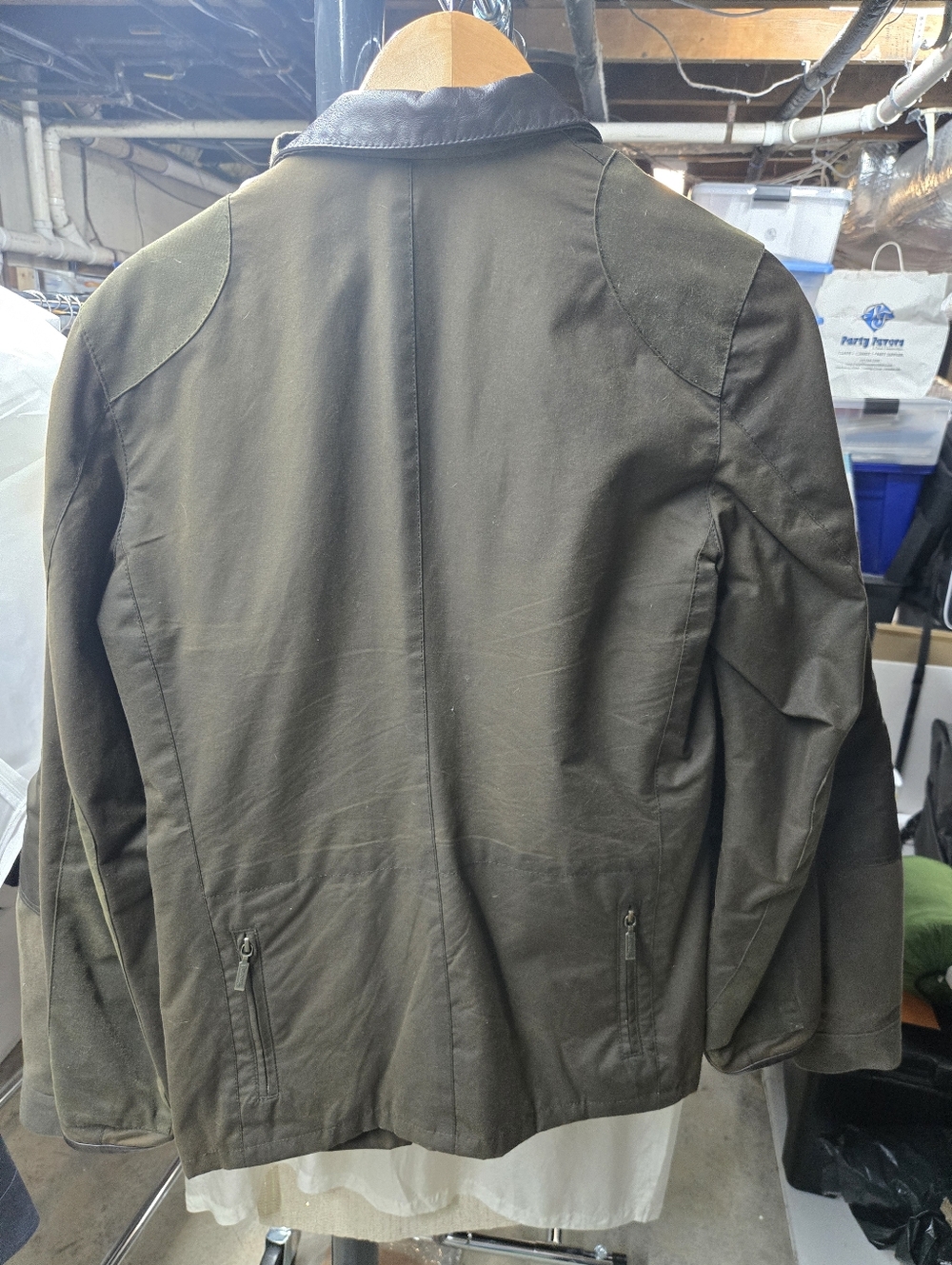 Barbour Waxed Cotton Jacket Dept.B Commander Beacon 007 Skyfall - Picture 4 of 6